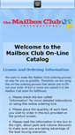Mobile Screenshot of mailboxclub.com